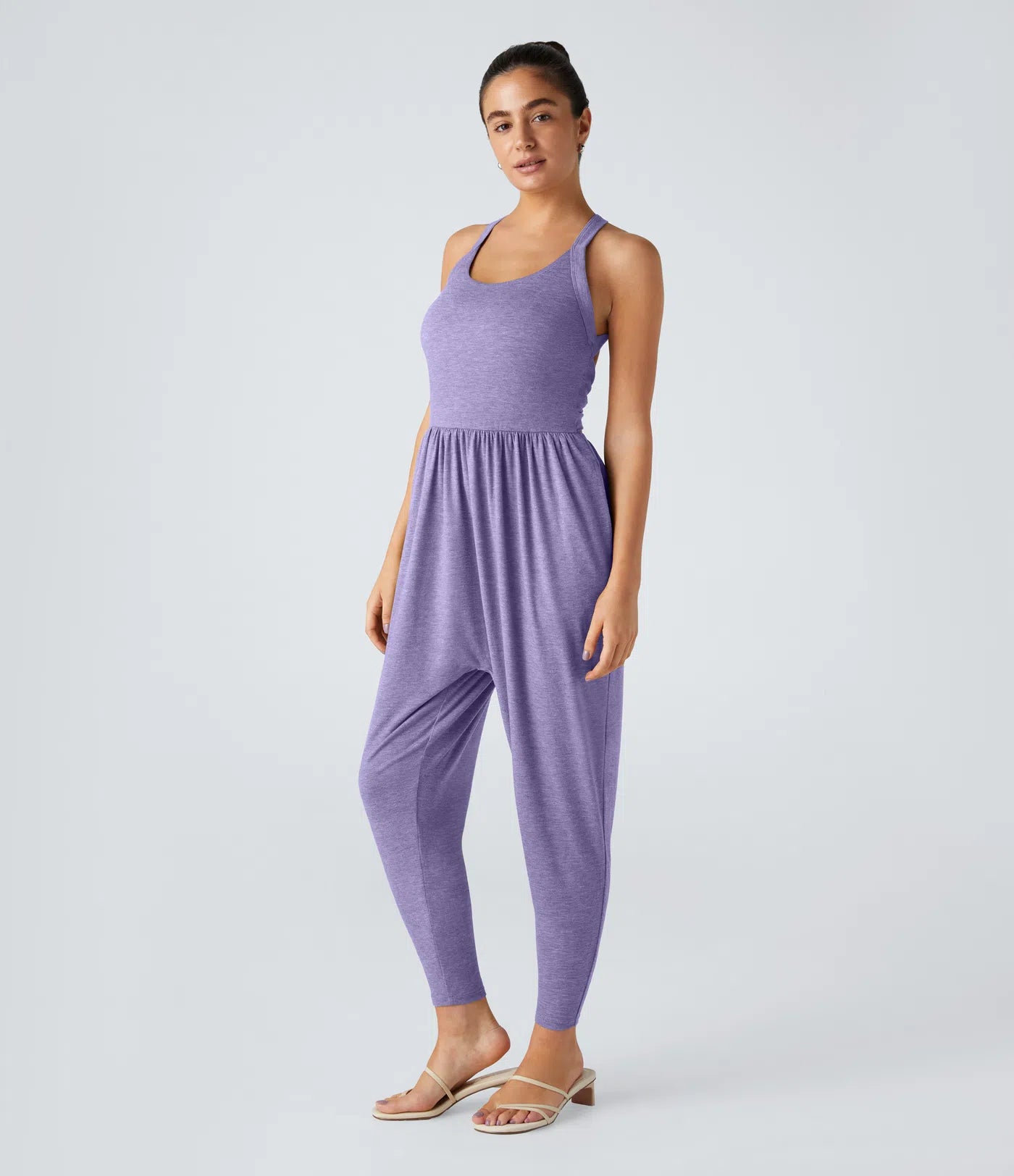 Kombinezon Harem Open Back